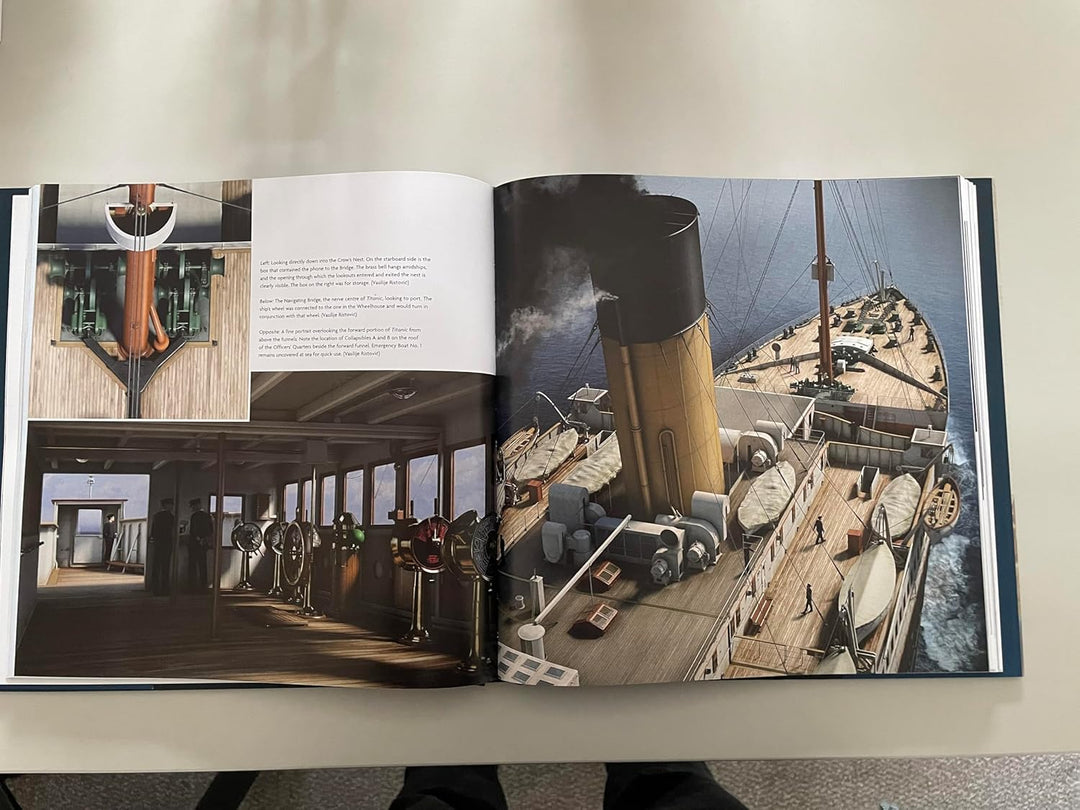 Recreating Titanic and Her Sisters: A Visual History, Gebundenes Buch