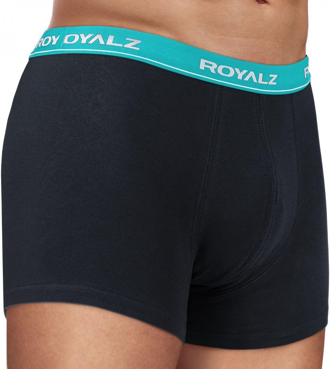 ROYALZ Unterhosen Herren Boxershorts Men 10er Pack klassisch für Sport und Freizeit, 10er Pack (95%