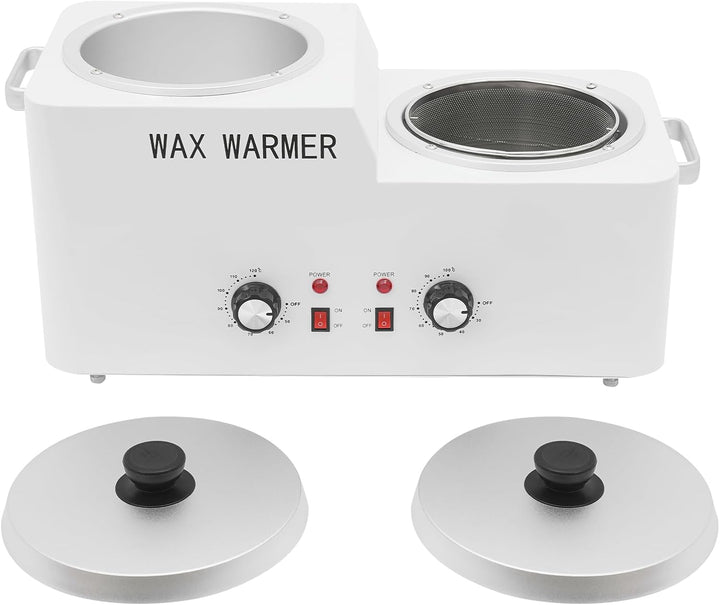 Wachswärmer Wachs Haarentfernung Doppelte Topf 600W 220-240V Elektrischer Wachsschmelzer 9L 50-120°C