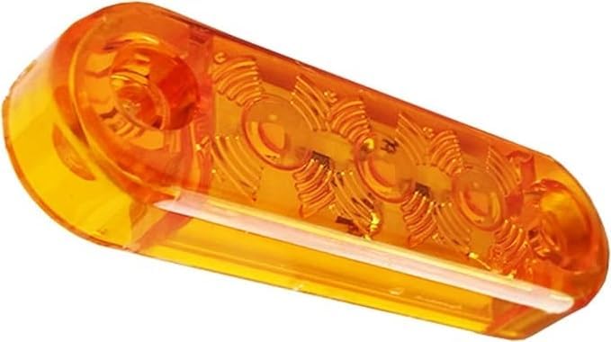 Formplas 30 Stücke LED Leuchten, Positionsleuchten LED, 3 SMD LED, Gelb, Rot, Weiss, Grösse: 65mm L