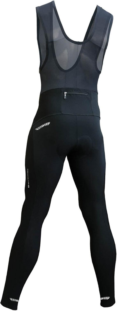 Berkner Radhose Bikehose lang Model Mario XXL Schwarz, XXL Schwarz