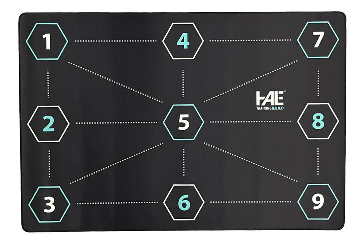 HALE | Floorball Training Center - perfektes Training Tool, Matte 900 x 600 mm, kompakt zusammenroll