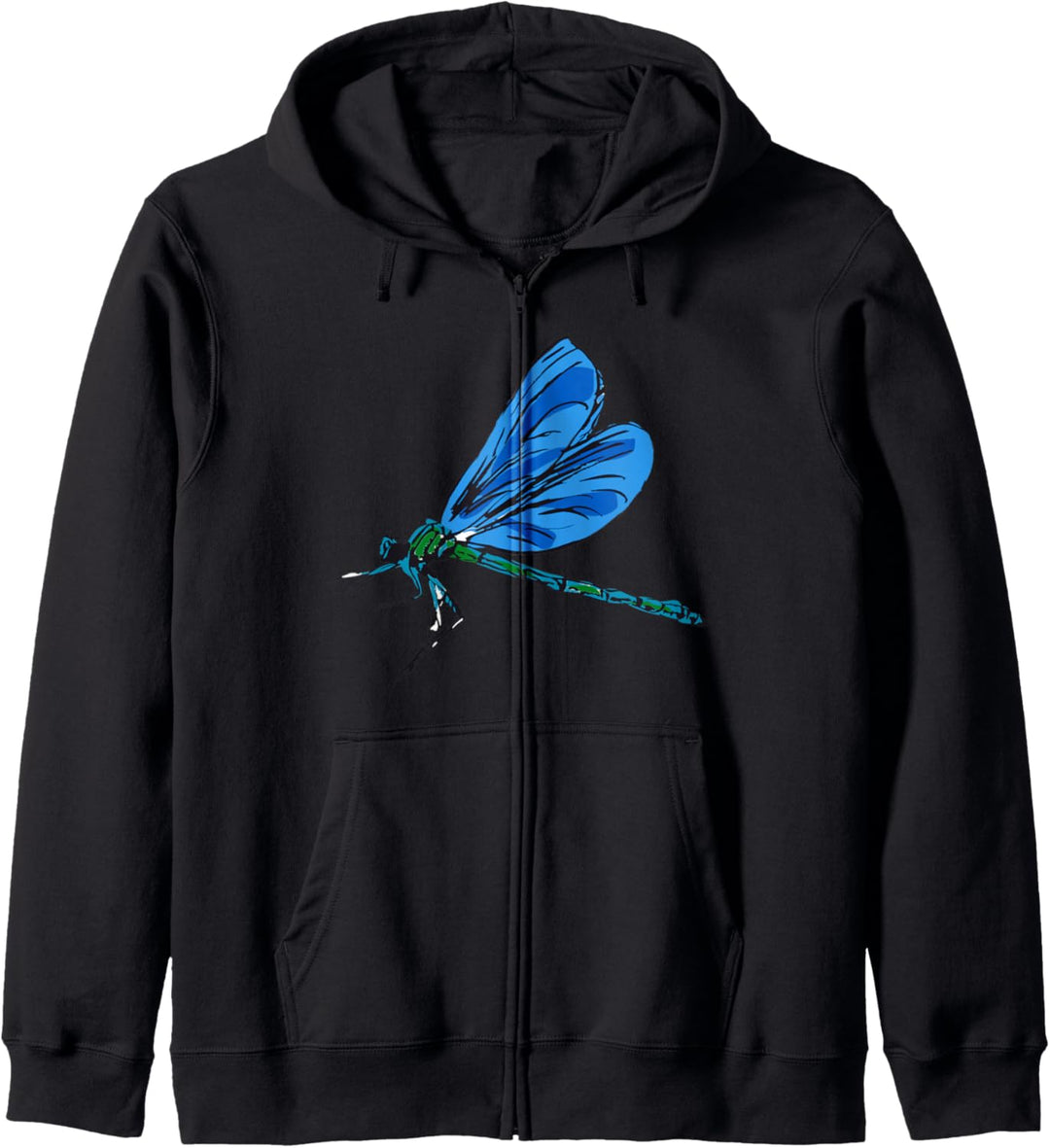 Hübsche Libelle Kapuzenjacke