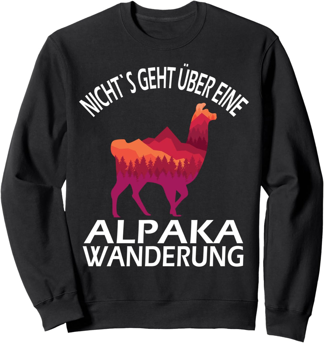Alpaka Wanderung Sweatshirt