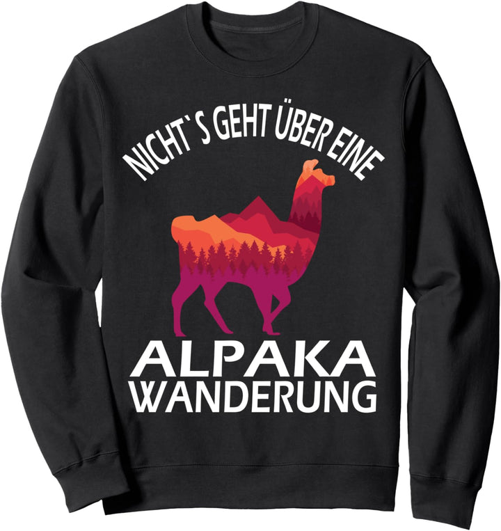 Alpaka Wanderung Sweatshirt