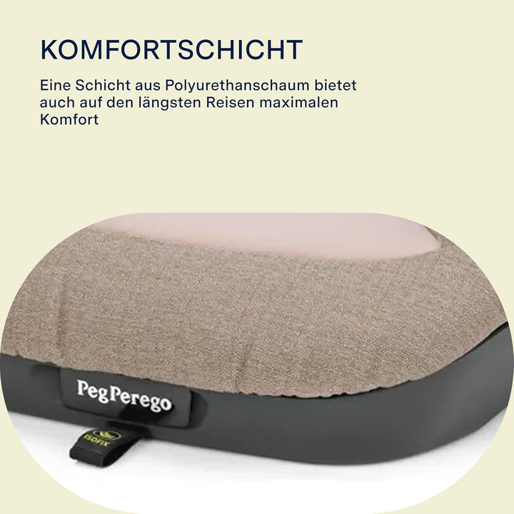 Peg Perego Viaggio Shuttle Autositz, Auto-Sitzerhöhung mit ISOFIX für Kinder von 125 bis 150 cm (6-1