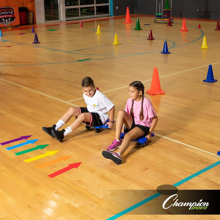 Champion Sports Poly-Punktmarker. 23 cm gelb, 23 cm gelb