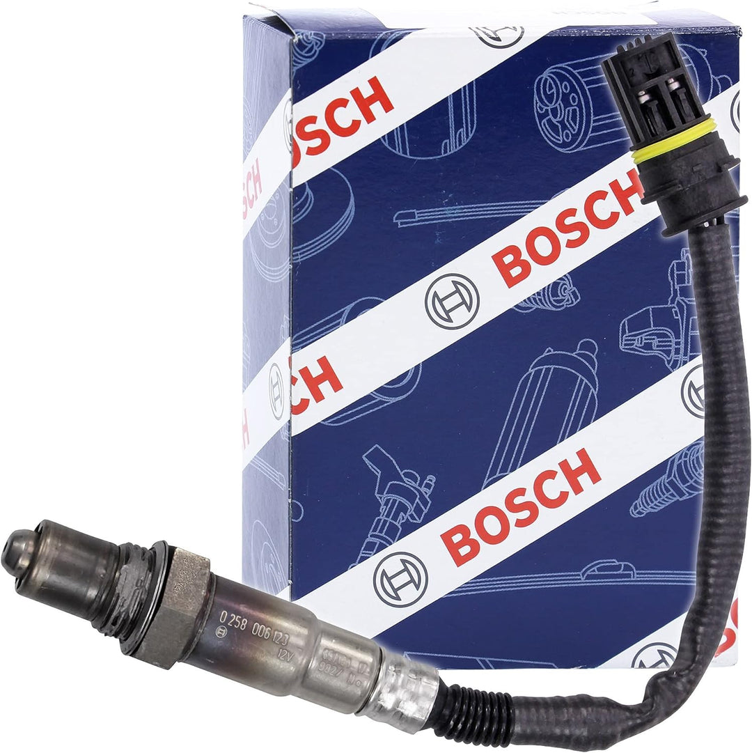 Bosch 0258006123 - Lambdasonde mit fahrzeugspezifischem Stecker