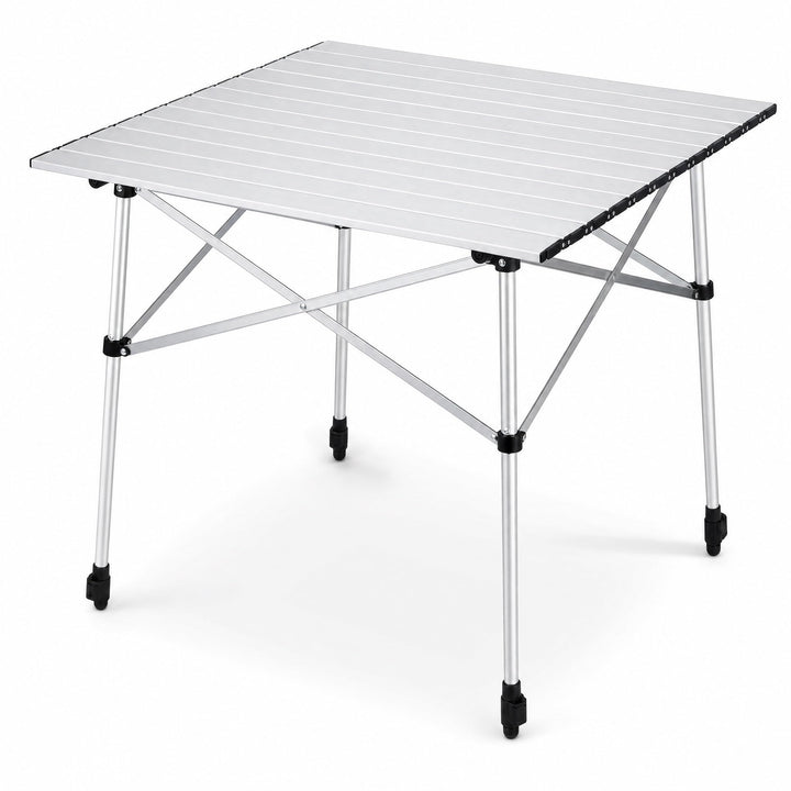 High Peak Campingtisch klappbar, 70x70x70cm Aluminium Picknicktisch Outdoor, 70x70x70cm