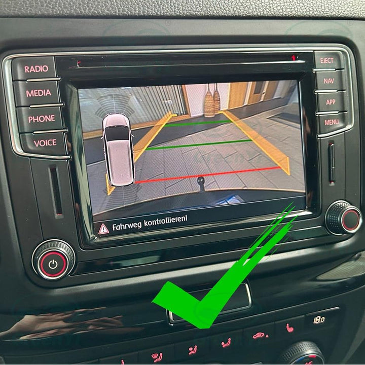 Rückfahrkamera für VW Touran 2016-2020,VW Tiguan II MK2 Allspace 2016-2023,VW Virtus 2018-2024 CANbu