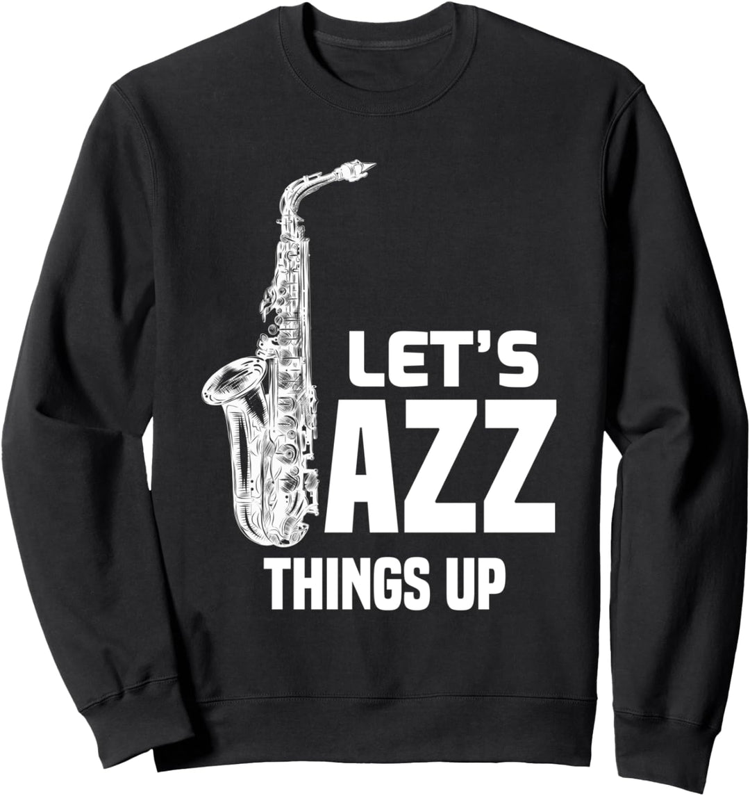 Liebe Jazz Musik Awesome Vintage Jazz Dad Geschenke für Sweatshirt