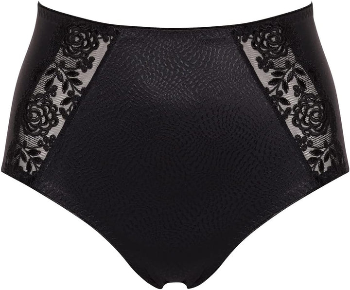 Ulla Dessous - Ella - Damen - Miederslip - grosse Grössen bis 60 38 Schwarz, 38 Schwarz