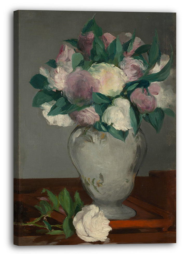 Printed Paintings Leinwand (70x100cm): Edouard Manet - Pfingstrosen 70x100 cm, 70x100 cm