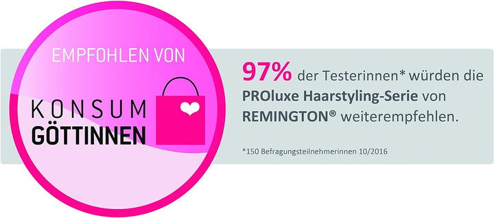 Remington Lockenstab grosse Locken [32mm] PROluxe Digital (OPTIheat-Technologie, Grip-Tech-Keramik-B