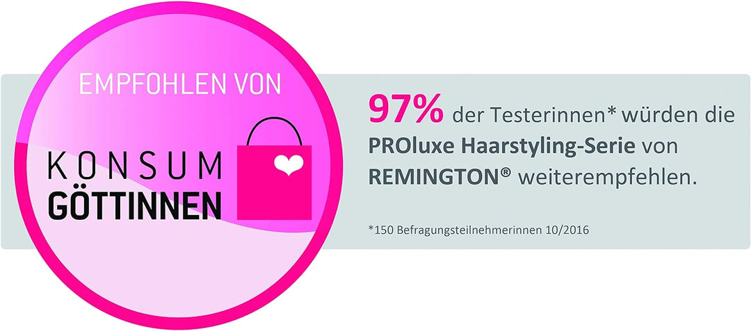 Remington Lockenstab grosse Locken [32mm] PROluxe Digital (OPTIheat-Technologie, Grip-Tech-Keramik-B
