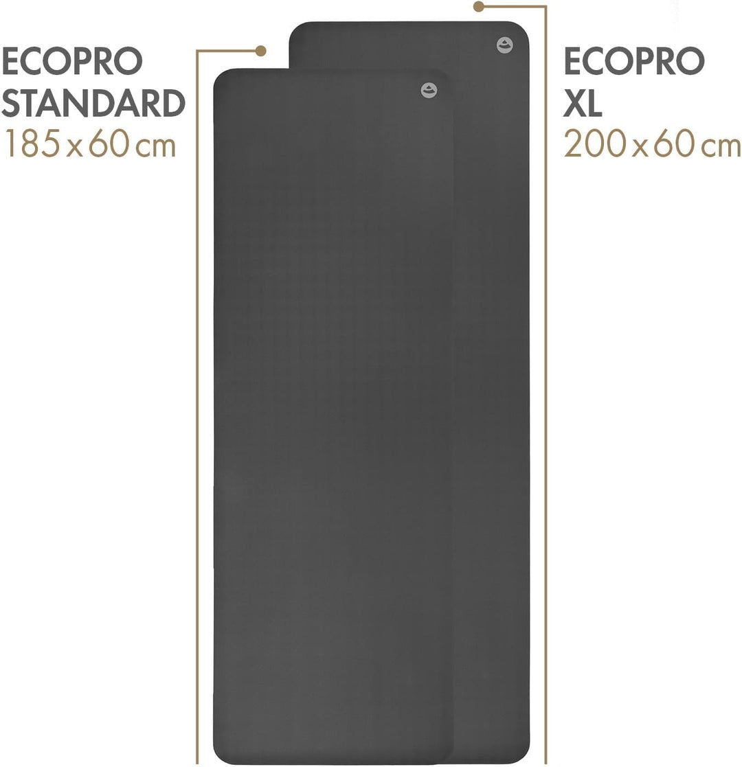 Bodhi Yogamatte ECO PRO XL | Extrem Rutschfester Naturkautschuk | Extra Lang | Ökologisch | Profi-Ma