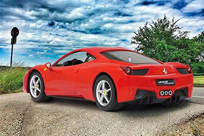 JAMARA 404305 - Ferrari 458 Italia 1:14 2,4GHz - offiziell lizenziert, bis 1 Std. Fahrzeit bei 11 Km