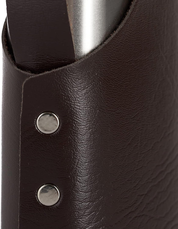 2 x Flachmann aus Edelstahl, XXL, hochwertige Taschenflasche zum Umhängen, 1,8l Fassungsvermögen, Pa