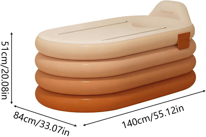 Aufblasbare Badewanne,Ganzkörper-Einweichhilfe,Aufblasbare Wanne für Erwachsene | für Spa, Entspannu