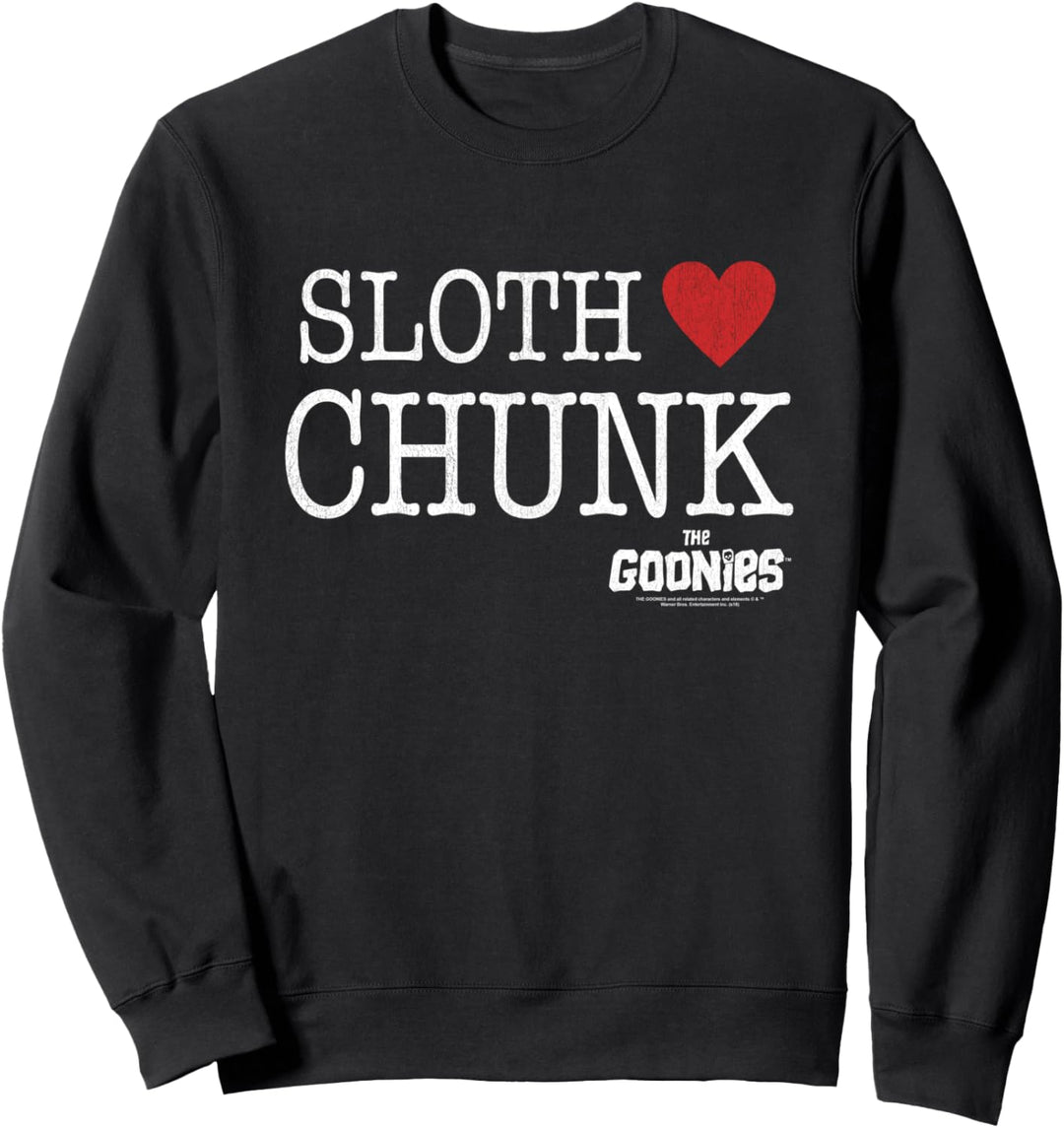 The Goonies Sloth Heart Chunk Sweatshirt