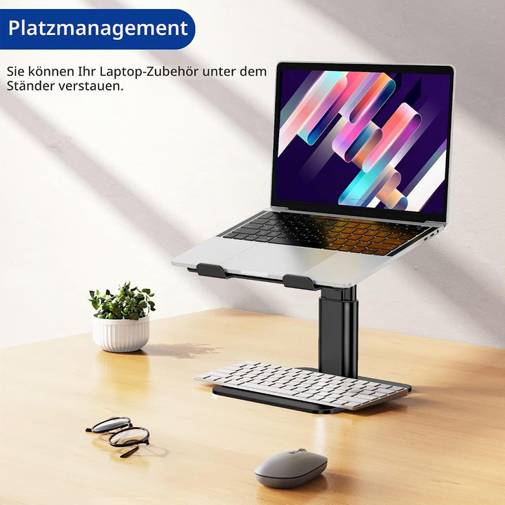 BESIGN LSX6N Laptop ständer, Verstellbarer ergonomischer Notebook-Ständer, Laptop ständer kompatibel
