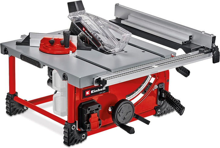 Einhell Akku-Tischkreissäge TE-TS 36/210 Li-Solo Power X-Change (Lithium-Ionen, Aluminiumtisch, Tisc
