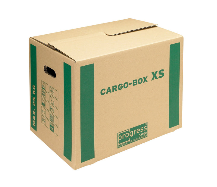 progressCARGO Transport-Umzugskarton, Eco, PC CB01.01, 1-wellig, 455 x 345 x 380 mm, 10-er Pack, bra