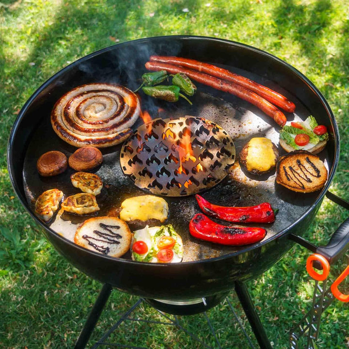 Grillrost.com Das Original 57er Feuerplatte - 4mm stark - Qualität Made in Germany - für alle 57er K