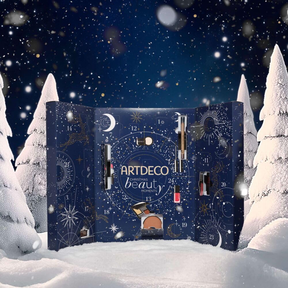 ARTDECO Adventskalender 2025 – Hochwertiger Kosmetik Beauty Kalender mit 24 Make-up-Überraschungen a