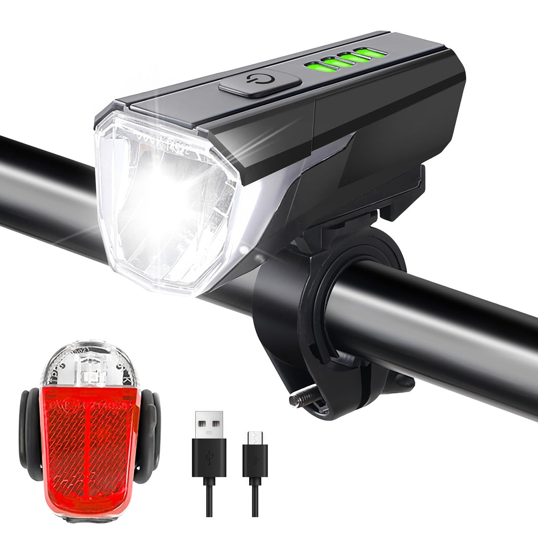 Fahradlichterset Led Fahrradlicht Vorne Fahrrad Licht Set Kinderfahrrad Fahrradbeleuchtung Fahrradla