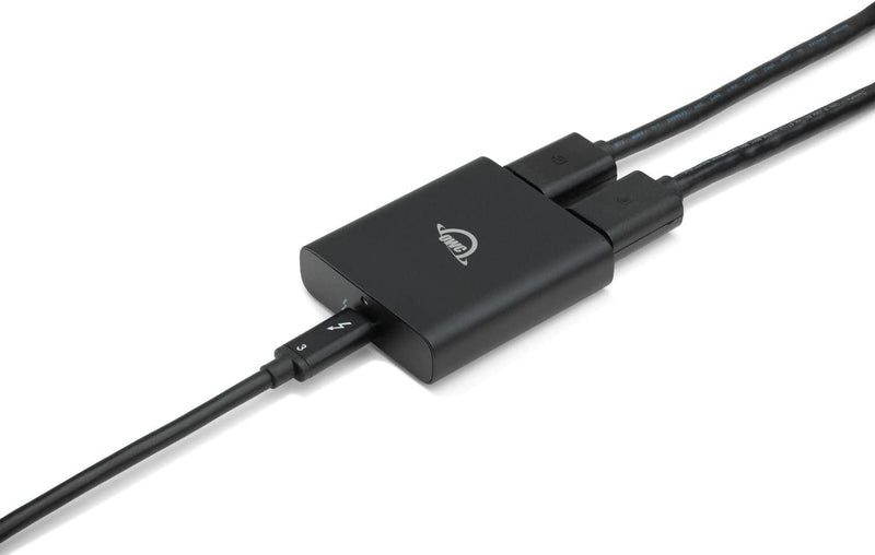 OWC Thunderbolt Dual DisplayPort Adapter - einfaches Hinzufügen von 4K-, 5K- oder 8K-Bildschirmen zu