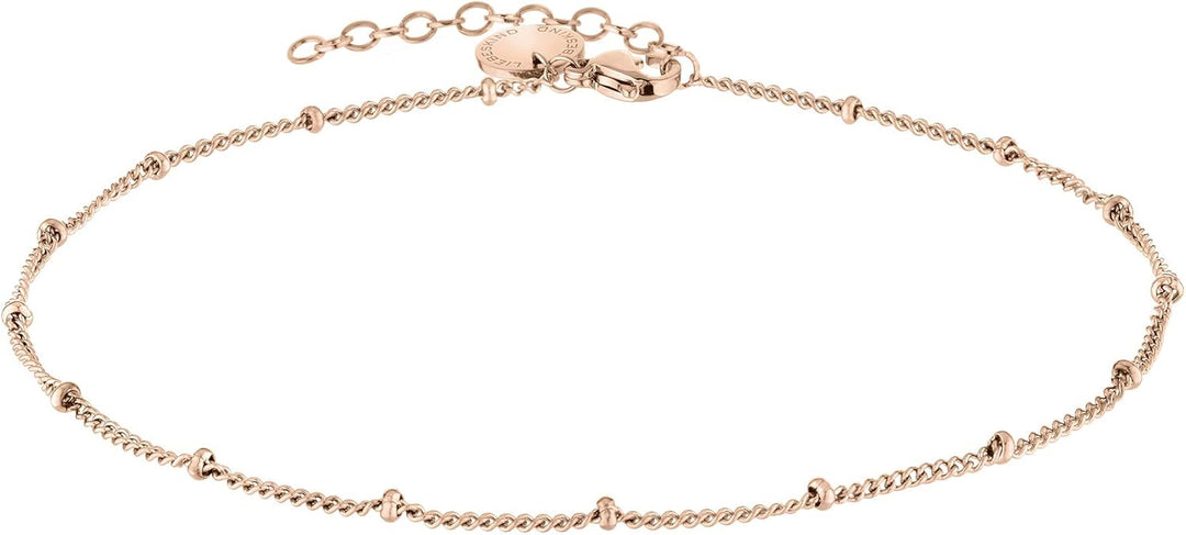 Liebeskind Berlin Fusskette aus Edelstahl, Bundle mit Anklet