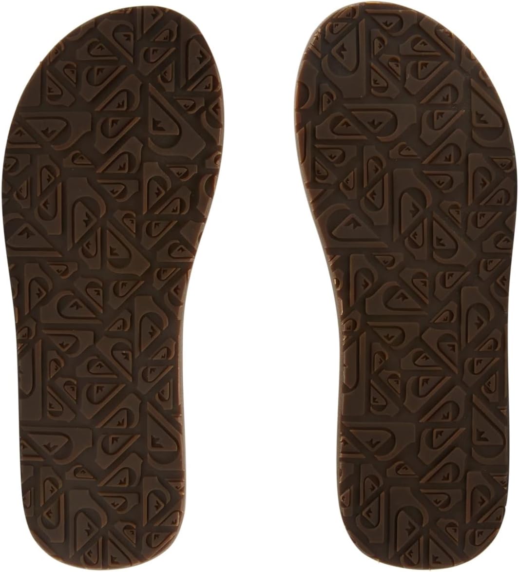 Quiksilver CARVER NUBUCK M SNDL TKD0 Herren Sandalen 40 EU Tan Pattern 1, 40 EU Tan Pattern 1