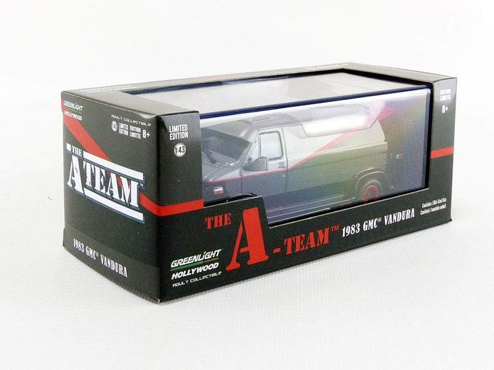 Greenlight Collectibles - DieCast Model GMC VANDURA 1983 From A-TEAM Tv Movie 12cm - Scale 1/43 - 86