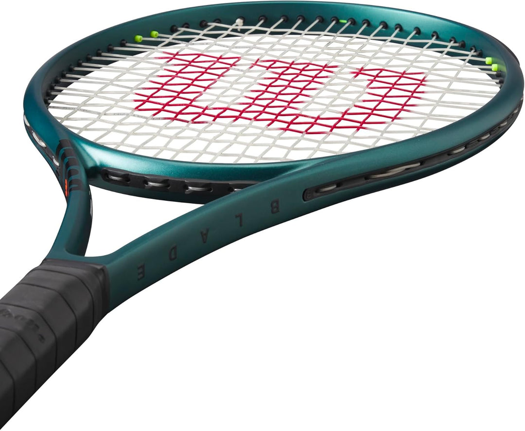 Wilson Blade 100 V9 Strung Performance Tennisschläger mit Seil, Griffgrösse 2-4 1/4 Zoll, besaitet m