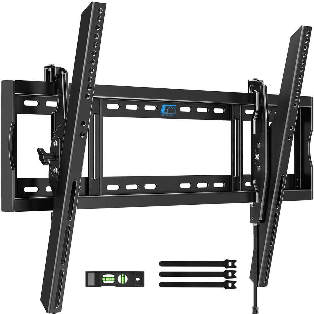 HOME VISION Strapazierfähige neigbare TV-Wandhalterung für 122-300 cm flache/gebogene Fernseher, 91