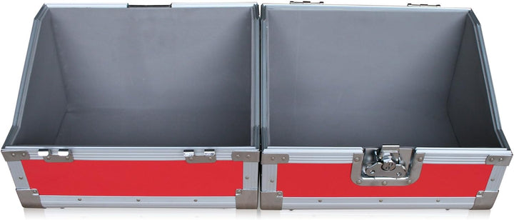 MF-Cases rot für 80 Vinyls Case DJ Platten Schallplatte Flightcase, Rot