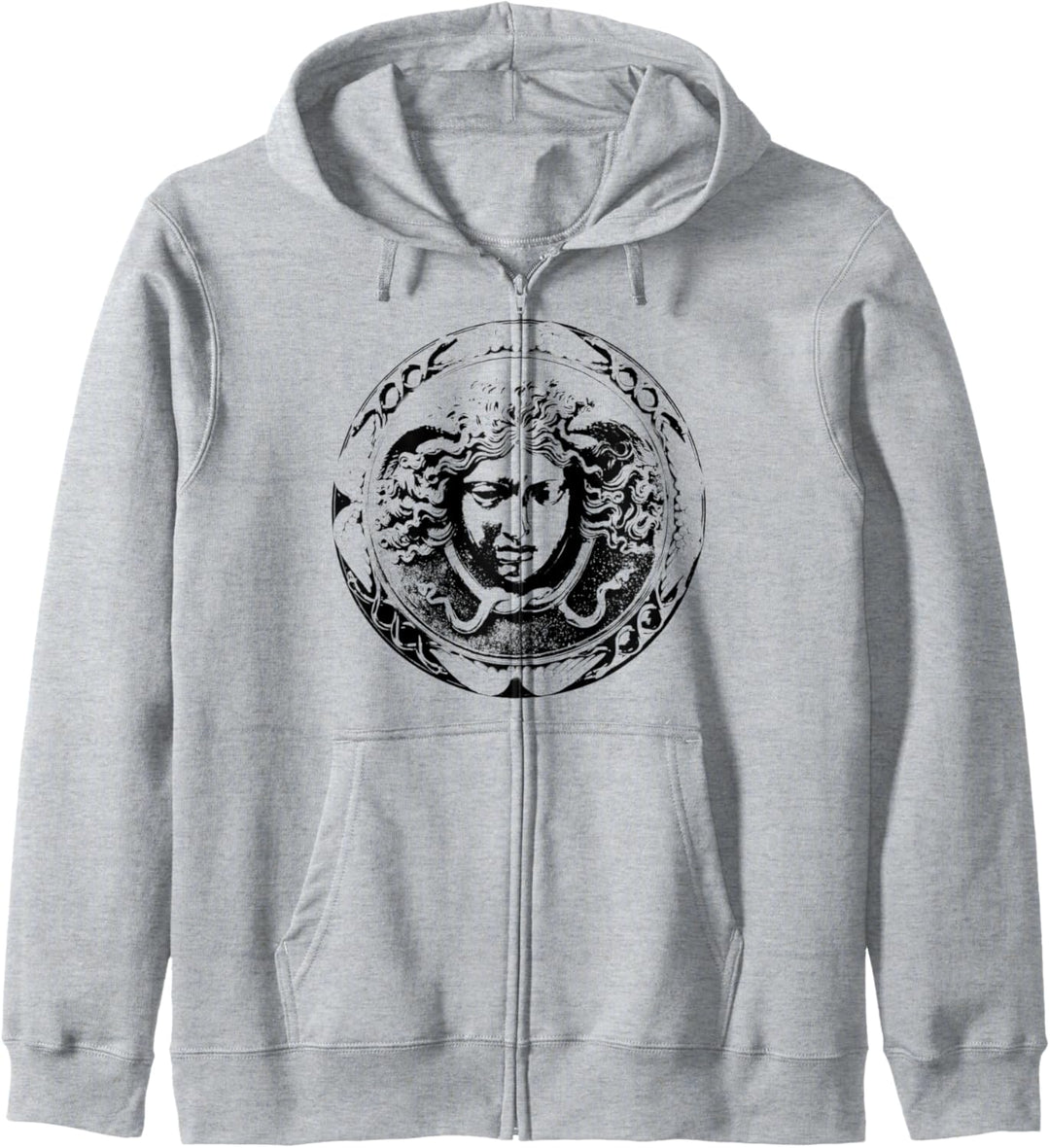 Medusa Head Schlangenhaar, griechischer Mythos, Gorgon Kapuzenjacke