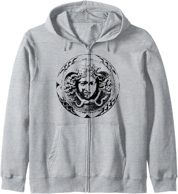 Medusa Head Schlangenhaar, griechischer Mythos, Gorgon Kapuzenjacke