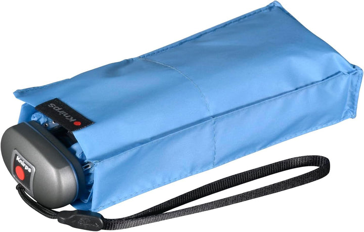 Knirps mini Taschenschirm Travel mit UV-Schutz mit irisierender Beschichtung - Blue Blue - Irisieren