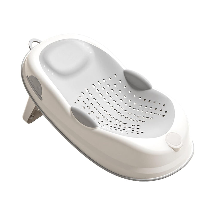 Babybadewannensitz: Ergonomisch Geformt für Babys im Alter Badewannensitz von 0-6 Monaten Weich Ruts