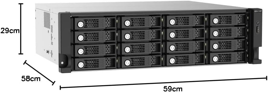Qnap TL-R1620Sep-RP 19" Rackmount 16bay