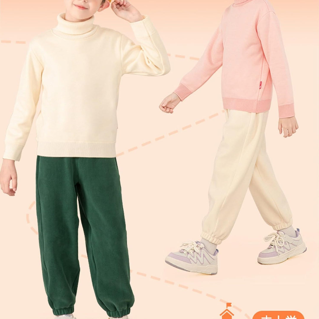 Pullover Teenager Mädchen,Thermo Sweatshirts,Gefütterte Pullover Mädchen,Classic Winter Langarmshirt