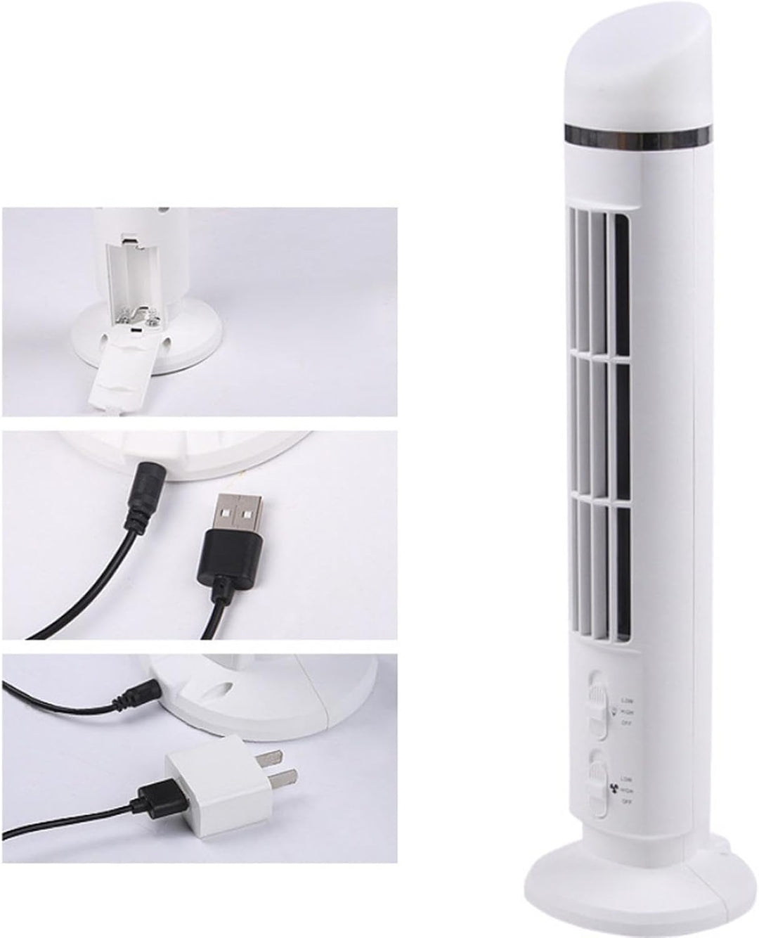 Flügelloser Turmventilator, leiser Tischventilator Nachtlicht, Schlafzimmer | Standventilator, Boden