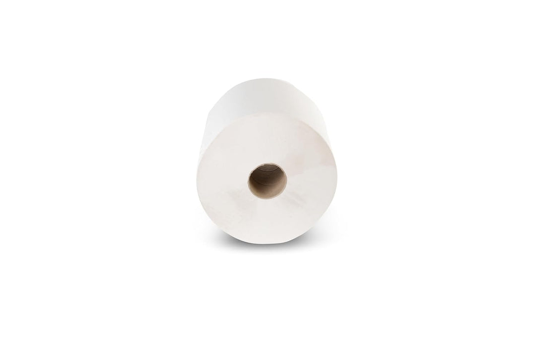 Funny Putzpapierrollen, 2 lagig, hochweiss, circa 26 cm, 1000 Blatt, 1er Pack (1 x 2 Stück)