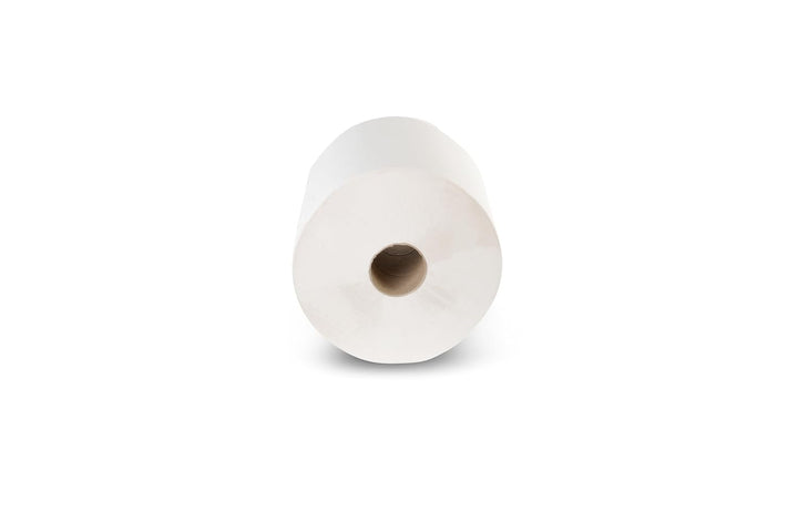 Funny Putzpapierrollen, 2 lagig, hochweiss, circa 26 cm, 1000 Blatt, 1er Pack (1 x 2 Stück)