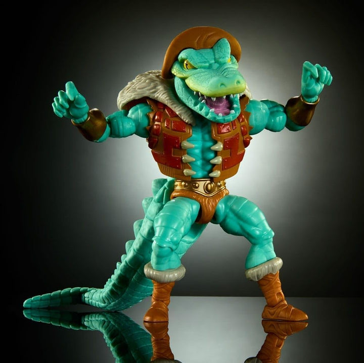 Turtles of Grayskull Motu & TMNT 14cm Action Figur: Leatherhead, Leatherhead