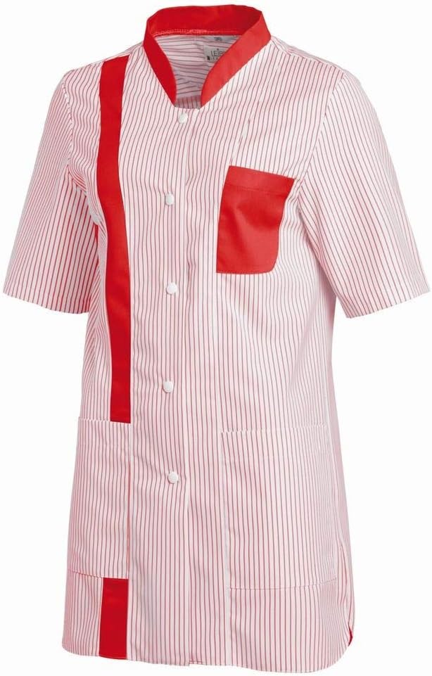 Leiber Hosenkasack 1/2 Arm Webstreifen, 200g/m² 38 Rot/Weiss, 38 Rot/Weiss