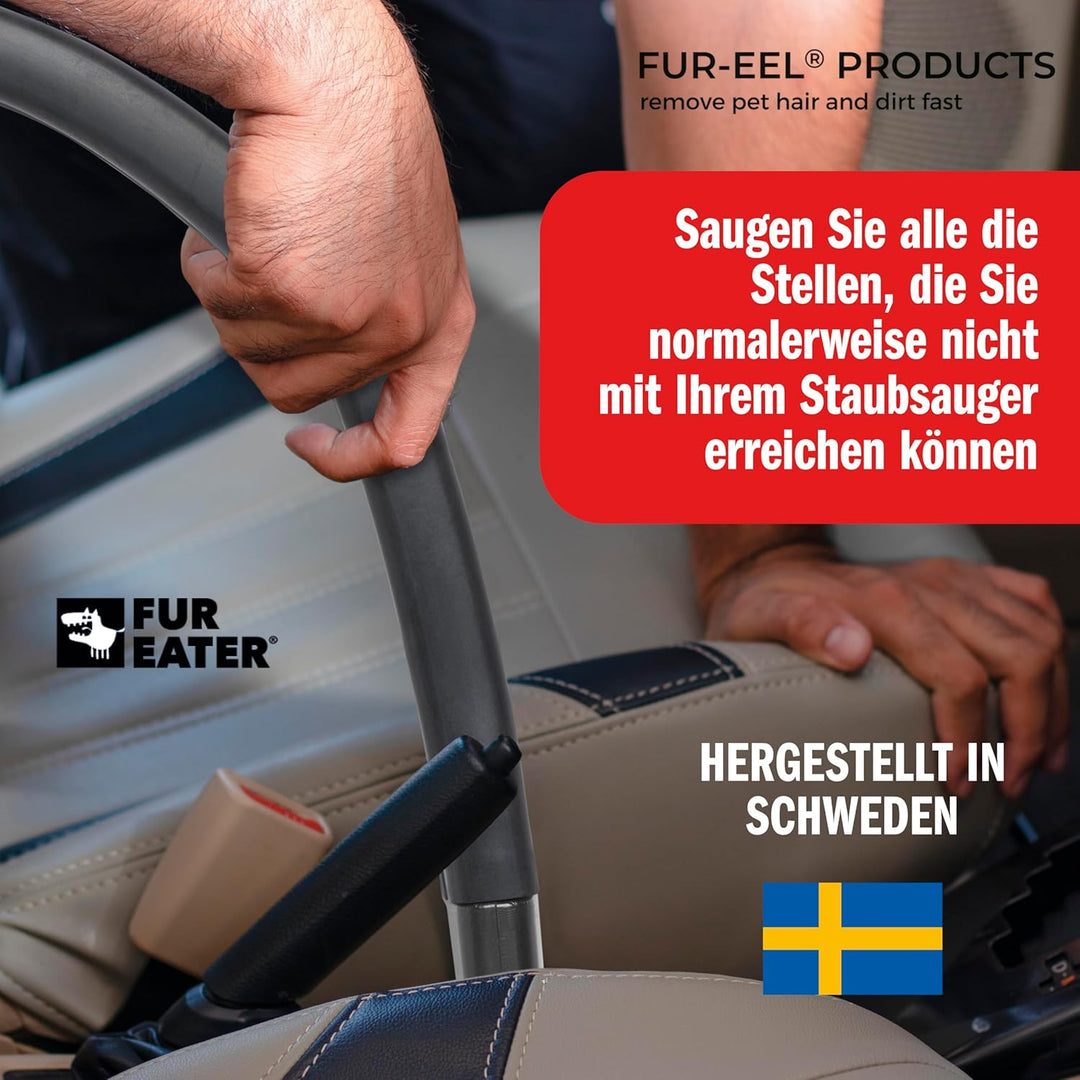 FUR-EEL Flexi-Soft Flexibel Fugendüse Staubsaugeraufsatz 46cm lange, Flachdüse Verlängerung Düse Zub