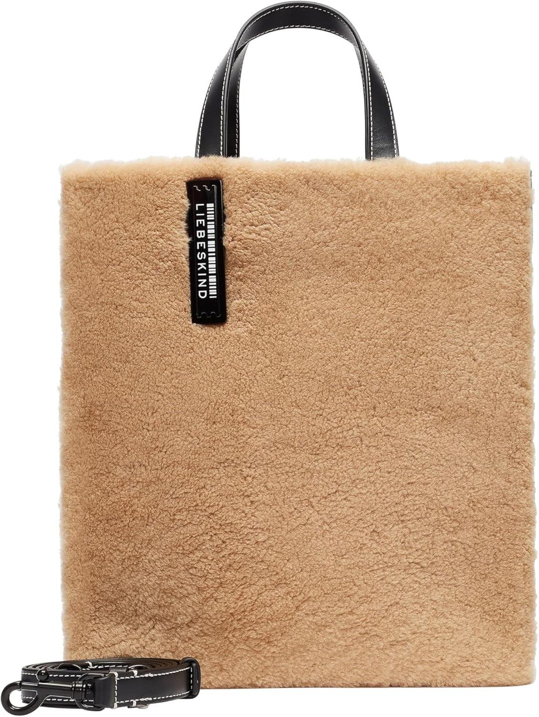 Liebeskind Paperbag M Tote Bag Damen Dark Clay, Dark Clay